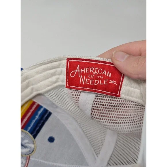 St Louis Blues Snapback Trucker Hat Cap Mesh Trumpet Logo Vintage Hockey Retro - Picture 7 of 7